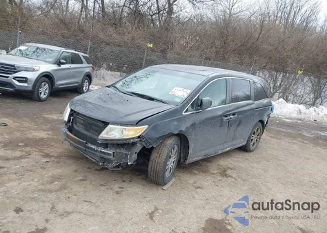 2012 Honda Odyssey Ex-L из США, поврежденный, VIN 5FNRL5H6XCB141734